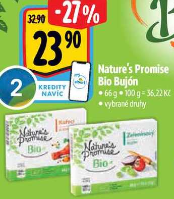 Nature's Promise Bio Bujón, 66 g