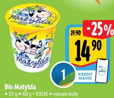 Bio Matylda, 125 g