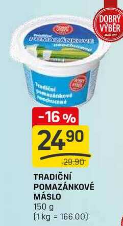 TRADIČNÍ POMAZÁNKOVÉ MÁSLO 150 g