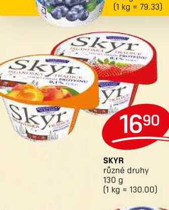 SKYR různé druhy 130 g 