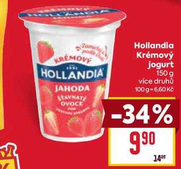 Hollandia Krémový jogurt 150 g 