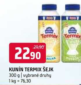 Kunín termix šejk 300 g vybrané druhy 