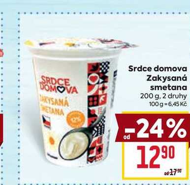 Srdce domova Zakysaná smetana 200 g