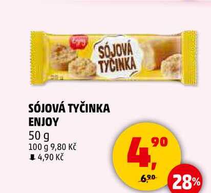 SÓJOVÁ TYČINKA ENJOY, 50 g 