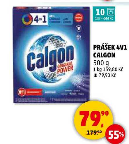 PRÁŠEK 4V1 CALGON, 500 g 