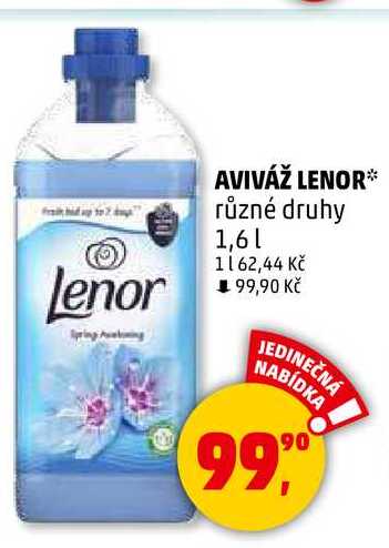 AVIVÁŽ LENOR různé druhy, 1,6 l