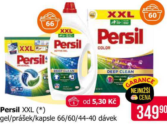 Persil gel na praní 66 dávek, vybrané druhy 