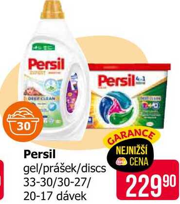 Persil gel na praní 30 dávek, vybrané druhy  