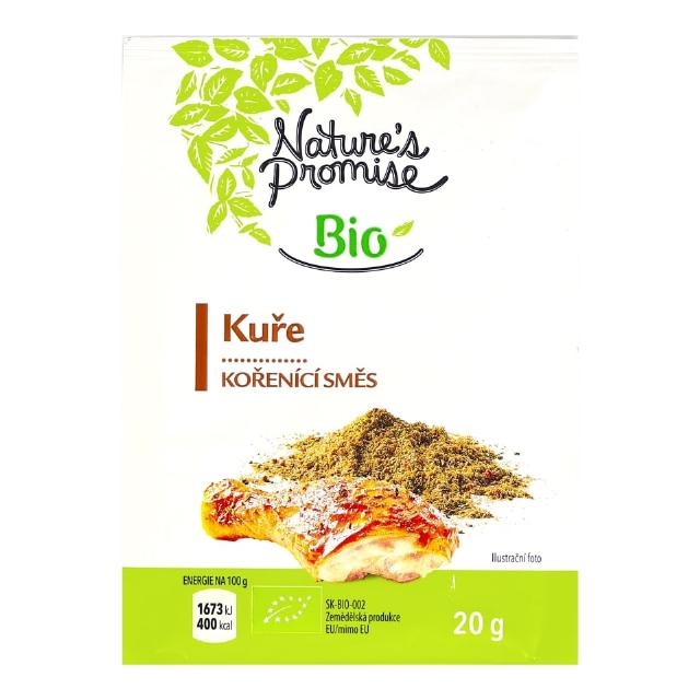 Nature´s Promise Bio kuře kořenící směs