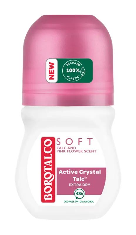 Borotalco Deodorant roll-on Soft, 50 ml