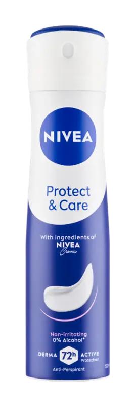 NIVEA Antiperspirant sprej pro ženy Protect & Care, 150 ml