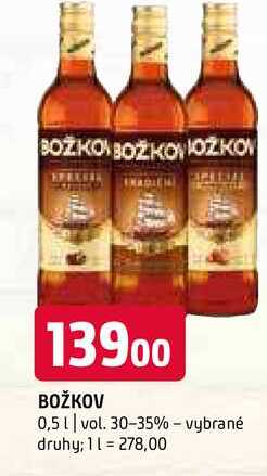 Božkov vybrané druhy 0.5l