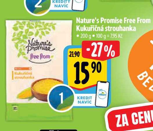   Nature's Promise Free From Kukuřičná strouhanka 200 g  