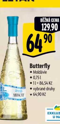   Butterfly 0,75 l