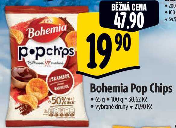 Bohemia Pop Chips, 65 g