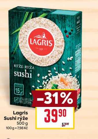 Lagris Sushi rýže 500 g