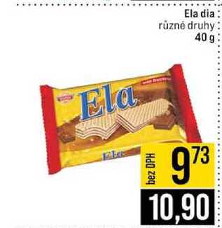 Ela dia různé druhy 40 g