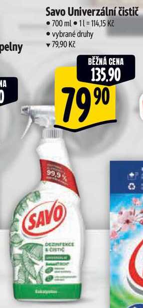 Savo Univerzální čistič, 750 ml