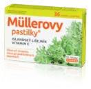 Müllerovy pastilky® islandský lišejník, vitamin C, 36 ks