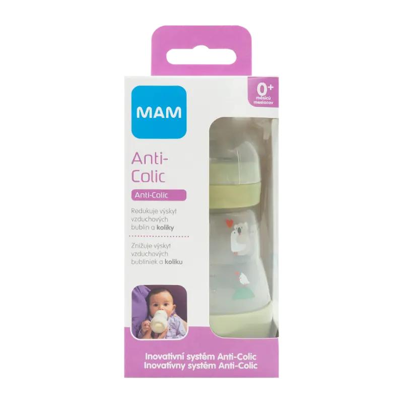 MAM Láhev Anti-Colic 160 ml, 0m+, různé druhy, 1 ks