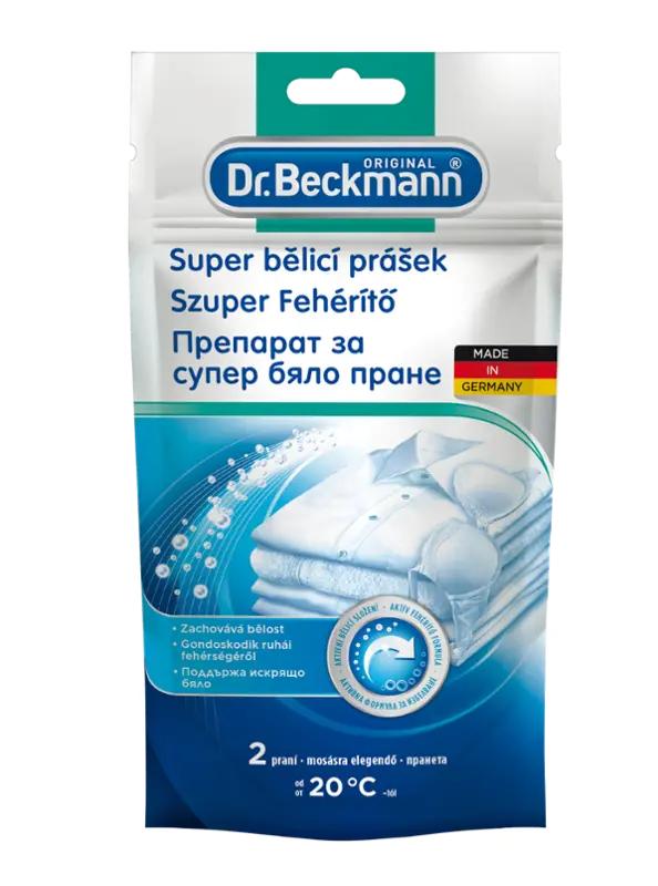 Dr. Beckmann Super bělicí prášek na prádlo, 80 g