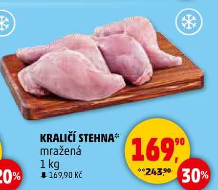 KRALIČÍ STEHNA mražená, 1 kg 