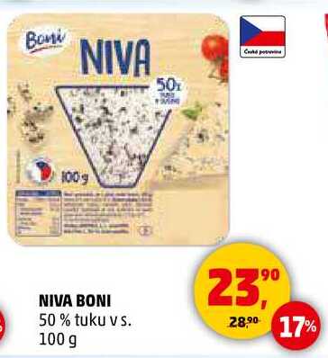 NIVA BONI 50% tuku v s., 100 g 