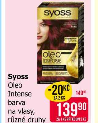 Syoss Oleo Intense barva na vlasy 