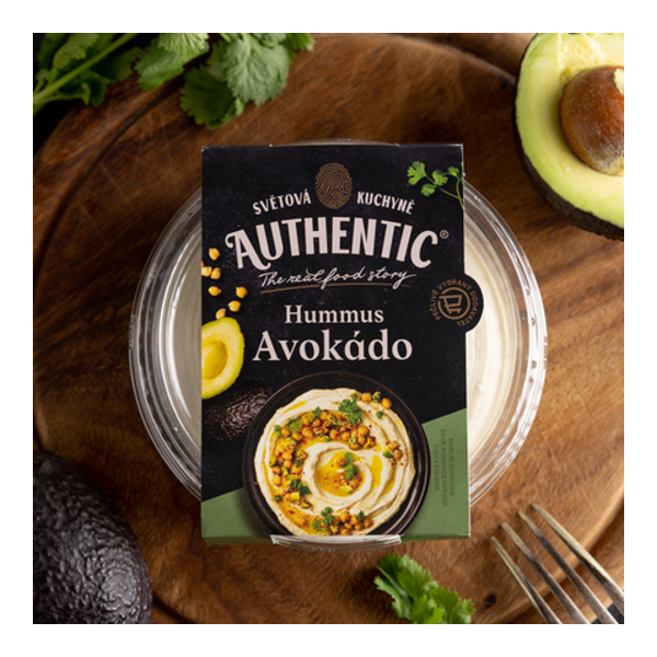 Authentic Hummus Avokádo