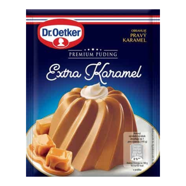 Dr. Oetker Premium puding extra karamel