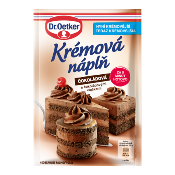 Dr. Oetker Krémová náplň čokoládová