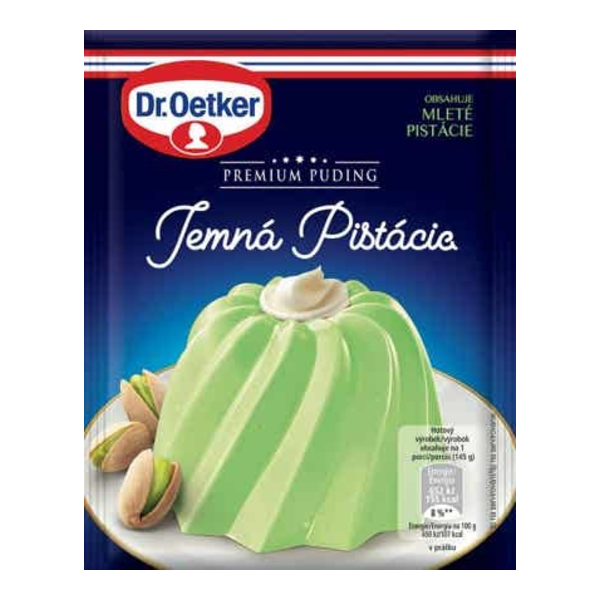 Dr. Oetker Premium puding jemná pistácie