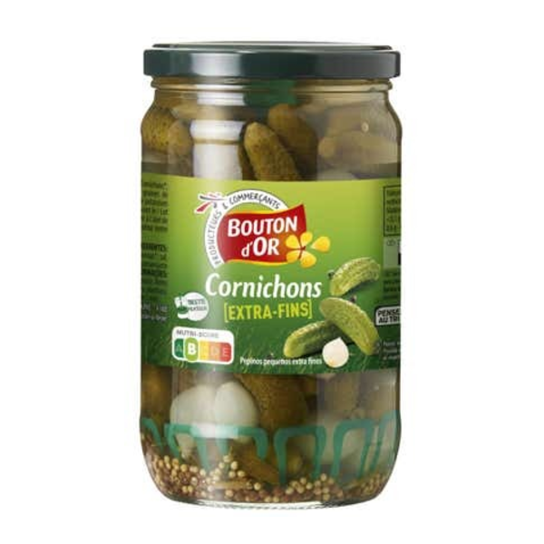 Bouton d´Or Okurky cornichons