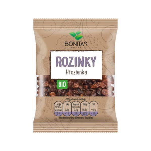 BONITAS BIO Rozinky sultánky