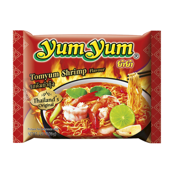 YumYum Instantní nudlová polévka s příchutí Tom Yum