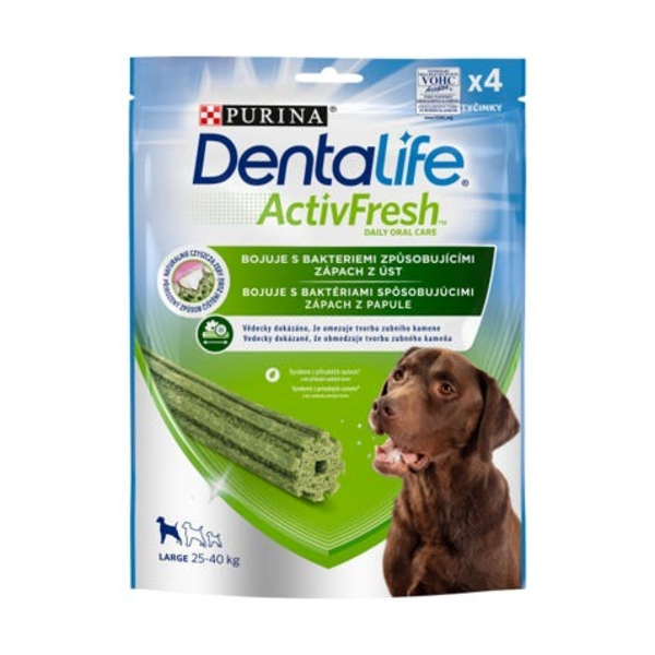 Dentalife ActivFresh tyčinky pro velké psy 142 g