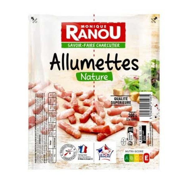 Monique Ranou Krájená slanina 2x100g