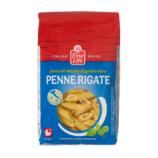 Fine Life Penne Rigate semolinové