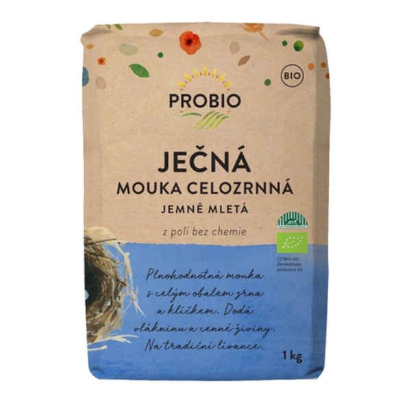 Probio Mouka ječná celozrnná, jemně mletá