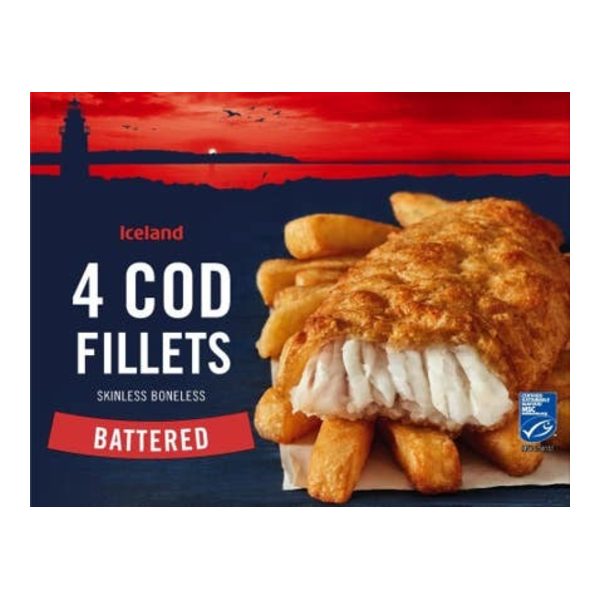 Iceland Battered Cod Fillets