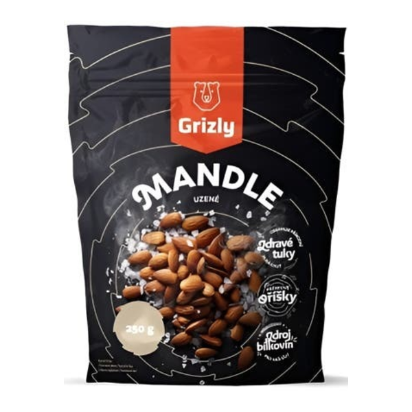 GRIZLY Mandle uzené