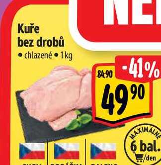 Kuře bez drobů  1 kg