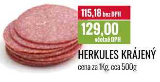 HERKULES KRÁJENÝ cena za 1kg