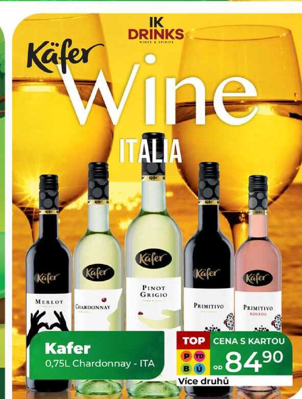 Kafer 0,75L Chardonnay - ITA  