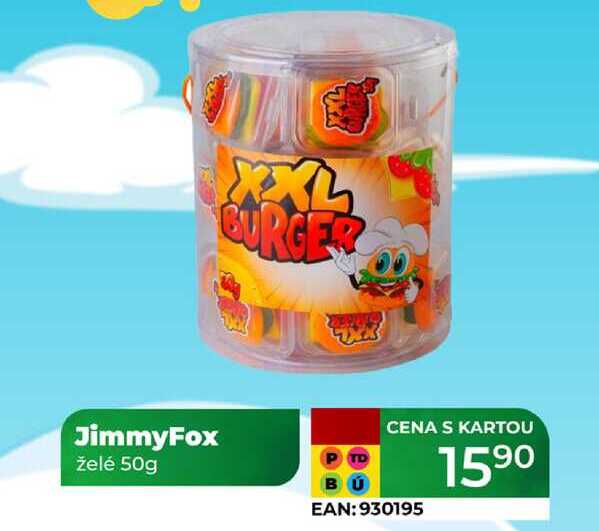 JimmyFox želé 50g 