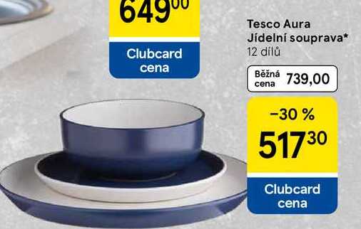 Tesco Aura Jídelní souprava, 12 dílů