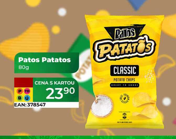 Patos Patatos 80g 