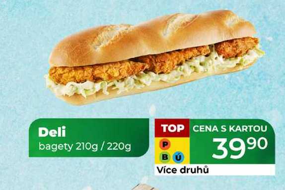 Deli bagety 210g / 220g 