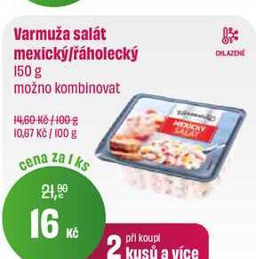 Varmuža salát mexický/řáholecký 150 g 
