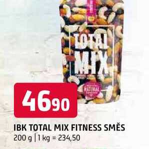 Ibk total mix fitness směs 200 g 